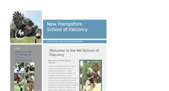 Desktop Screenshot of nhschooloffalconry.com